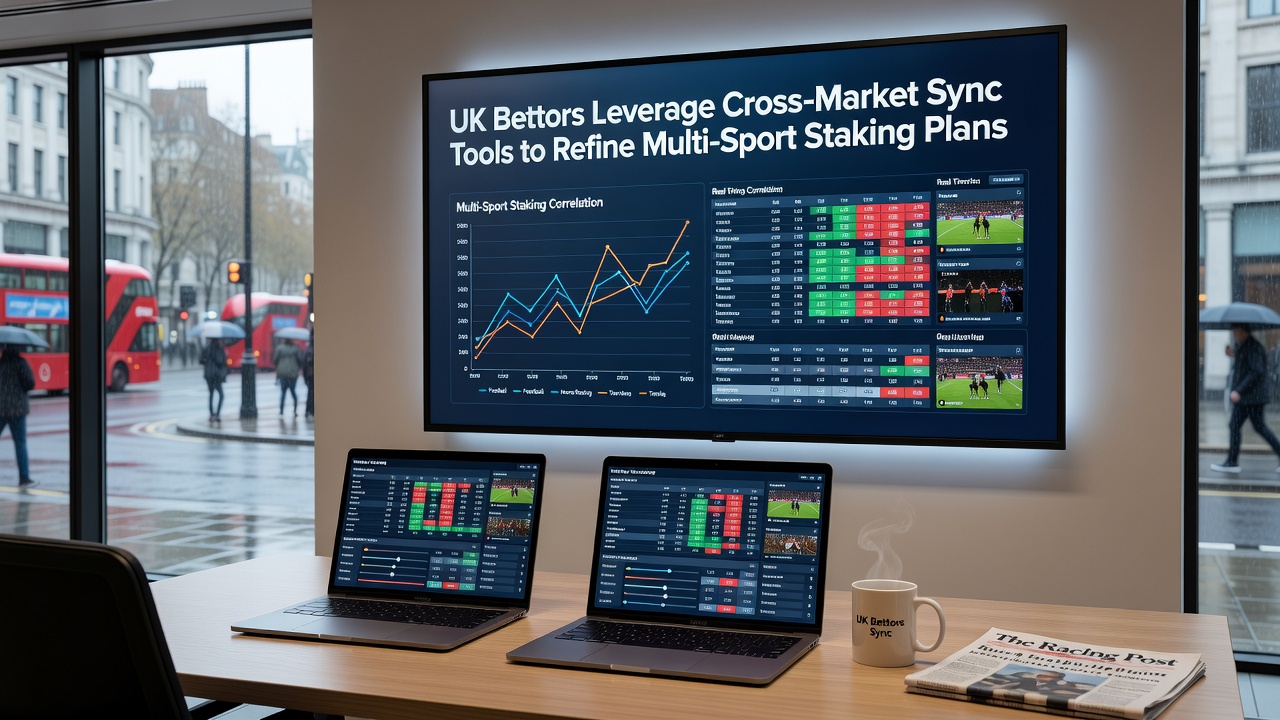 Dashboard view of cross-market synchronization showing live odds alignment across sports